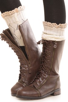 Lady's Fashion Designed Leg Warmer