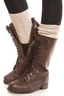 Lady's Fashion Designed Leg Warmer style 2