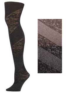 Lady's Floral Wrap Fashion Tights