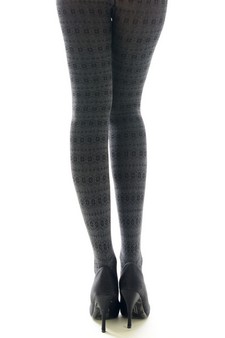 Lady's Salom Pattern Design Fashion Tights style 3