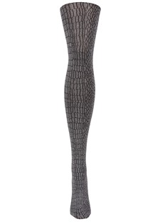 Lady's Gator Print Fashion Tights style 3