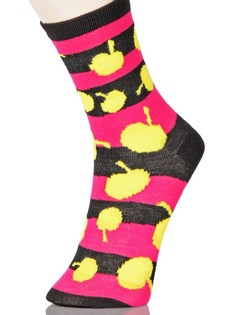3 Single Pair Bundle Pack Lady's Cherry Drops Novelty style 6