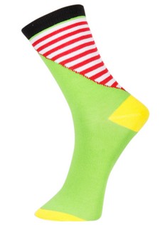 Lady's Novelty Crew Socks style 4