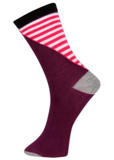 Lady's Novelty Crew Socks style 6