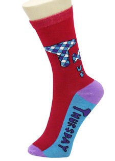 DAYS OF THE WEEK CREW CUT NOVELTY SOCKS style 2