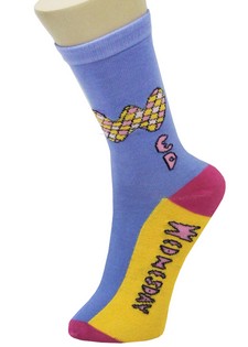 DAYS OF THE WEEK CREW CUT NOVELTY SOCKS style 6