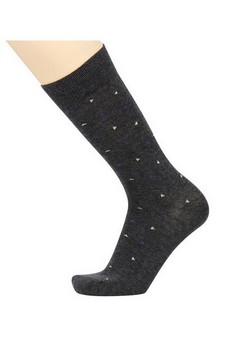 Men's Cotton Blended Dress Socks style 2