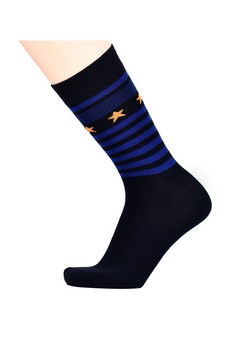 Men's Cotton Blended Dress Socks style 3