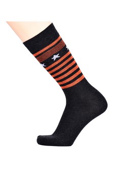 Men's Cotton Blended Dress Socks style 4