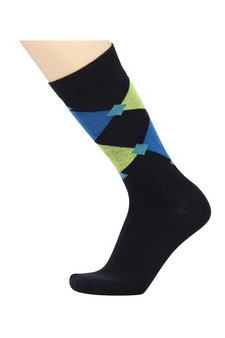 Men's Cotton Blended Dress Socks style 2