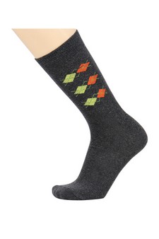 Men's Cotton Blended Dress Socks style 2