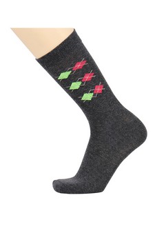 Men's Cotton Blended Dress Socks style 4