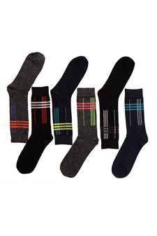 Men's Cotton Blended Dress Socks style 7