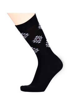 Men's Cotton Blended Dress Socks style 3