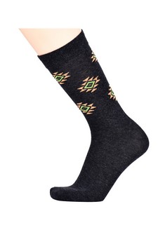 Men's Cotton Blended Dress Socks style 4