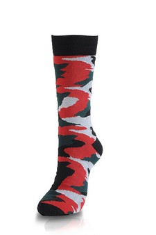 Men's Cotton Blended Dress Socks style 3