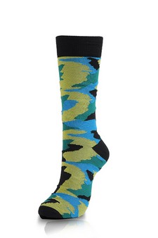 Men's Cotton Blended Dress Socks style 5
