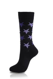 Men's Cotton Blended Dress Socks style 4