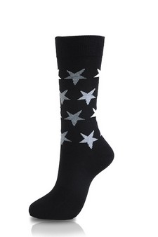 Men's Cotton Blended Dress Socks style 5