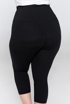 Women's High Rise Casual Capri Leggings style 5