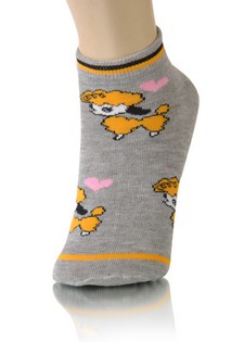 POODLE LOW CUT SOCKS style 2