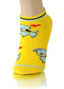 POODLE LOW CUT SOCKS style 3