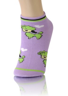 POODLE LOW CUT SOCKS style 5