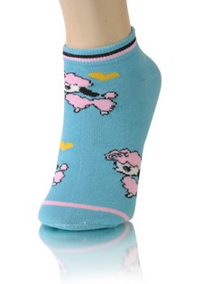 POODLE LOW CUT SOCKS style 6