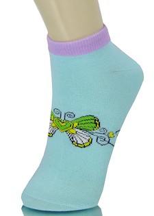 BUTTERFLY BAND LOW CUT SOCKS style 2