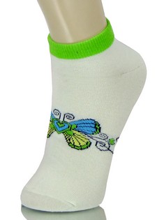 BUTTERFLY BAND LOW CUT SOCKS style 3