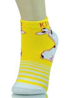 FRIENDLY DINOSAUR LOW CUT SOCKS style 3