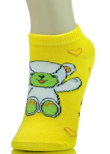 TEDDY BEAR LOW CUT SOCKS style 4