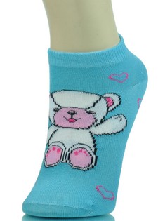 TEDDY BEAR LOW CUT SOCKS style 5