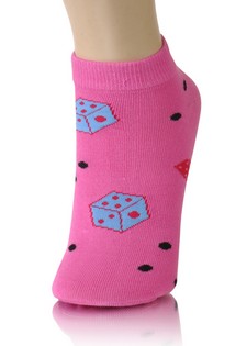 ROLLING DICE LOW CUT SOCKS style 3