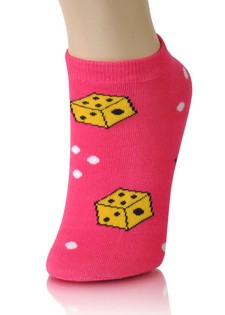 ROLLING DICE LOW CUT SOCKS style 5