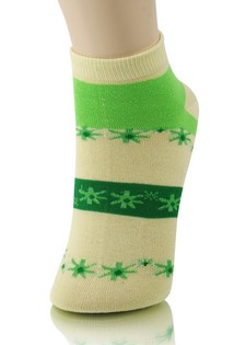 SNOWFLAKE BAND LOW CUT SOCKS style 4