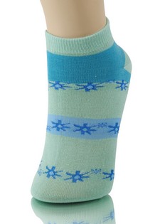 SNOWFLAKE BAND LOW CUT SOCKS style 6