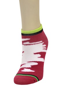 SCRIBBLE MARK LOW CUT SOCKS style 2