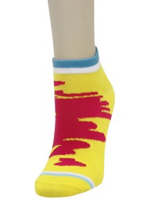 SCRIBBLE MARK LOW CUT SOCKS style 4