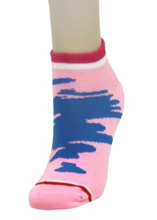 SCRIBBLE MARK LOW CUT SOCKS style 6