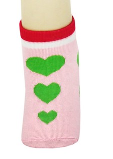 GRADUATING HEARTS LOW CUT SOCKS style 5