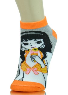 BIKINI GIRL LOW CUT SOCKS style 2