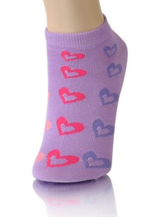 HEARTS IN A ROW LOW CUT SOCKS style 2