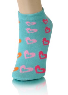 HEARTS IN A ROW LOW CUT SOCKS style 5