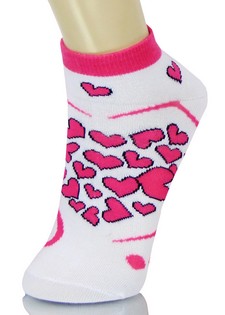 HEART CLUSTERS LOW CUT SOCKS style 4