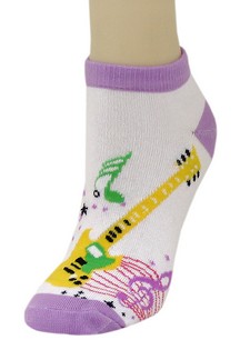 ELECTRIC GUITAR LOW CUT SOCKS style 2
