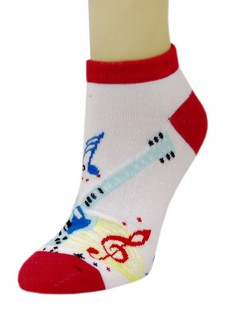 ELECTRIC GUITAR LOW CUT SOCKS style 4