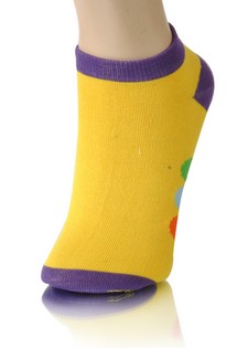 HIDDEN HEARTS LOW CUT SOCKS style 4
