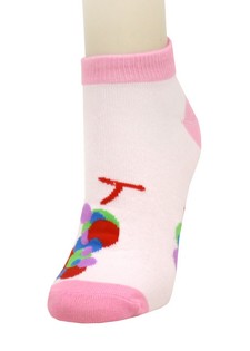 CIRCULAR CLUSTER LOW CUT SOCKS style 3