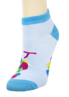 CIRCULAR CLUSTER LOW CUT SOCKS style 4
